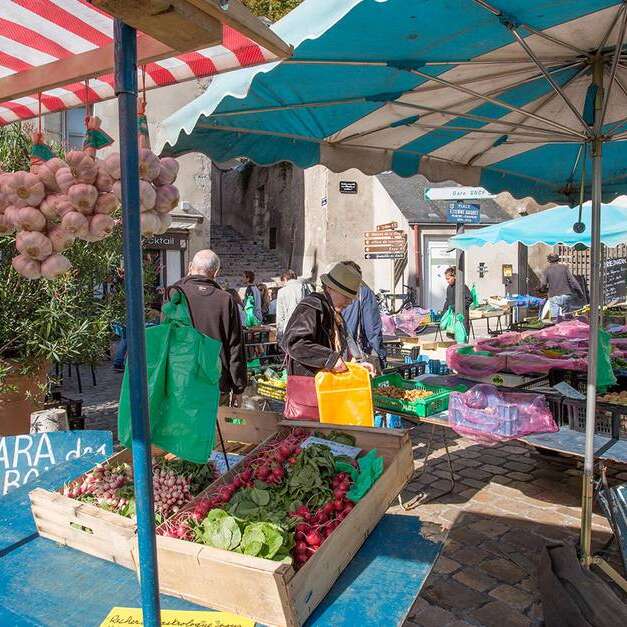 Le Marché de Blois - Place Louis XII