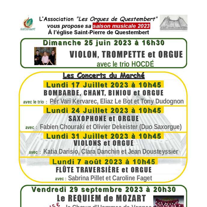 Concert à l'église