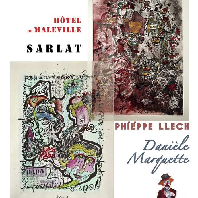 Exposition Philippe LLECH / Daniele MARQUETTE
