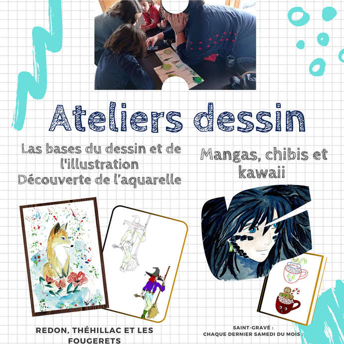 Atelier de dessin par Desislava Boschet