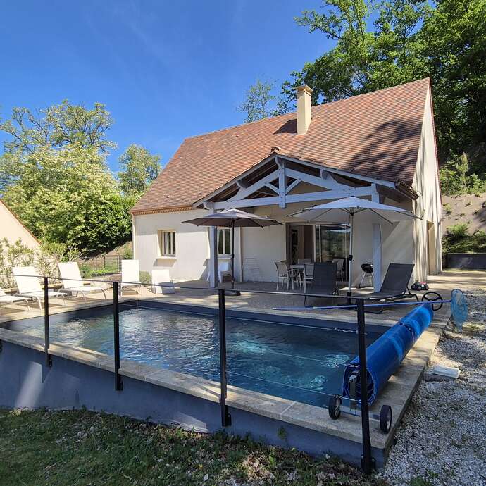 La Maison de Marius à Sarlat avec piscine chauffée
