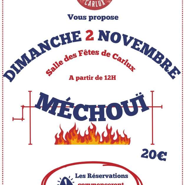 Mechoui à la salle des fêtes de Carlux