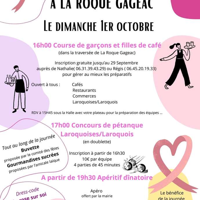 Marche dans le cadre d'Octobre Rose