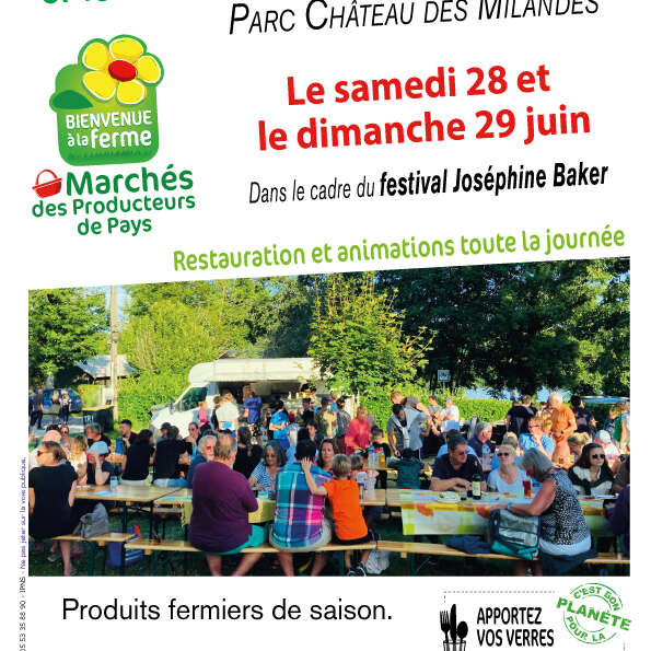 Marchés des Producteurs de Pays - Festival Joséphine BAKER