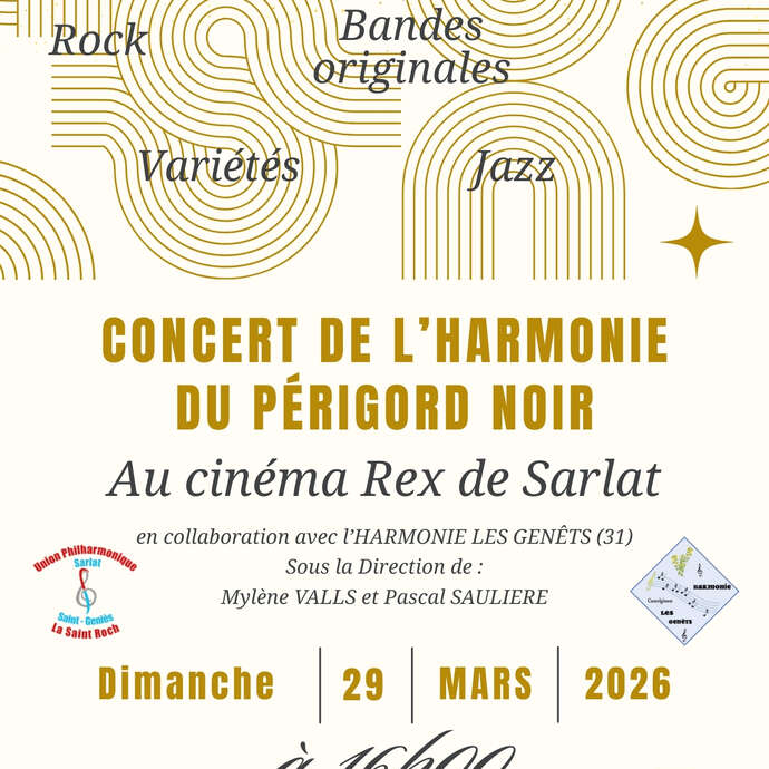 Concert de l'Harmonie du Périgord Noir