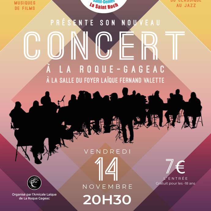 🎵 Concert de l’UPSTR à La Roque-Gageac