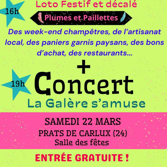 Festi'Loto à Prats-de-Carlux
