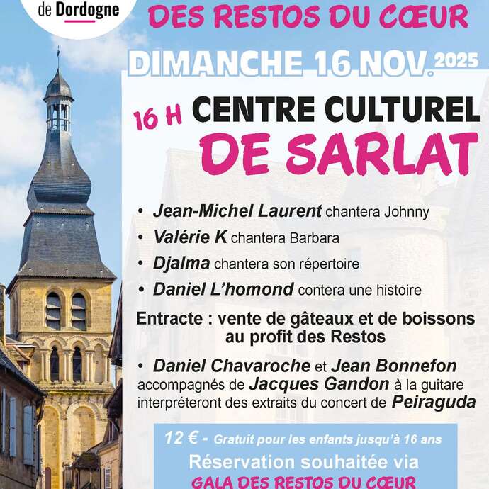 Gala des Restos du Coeur