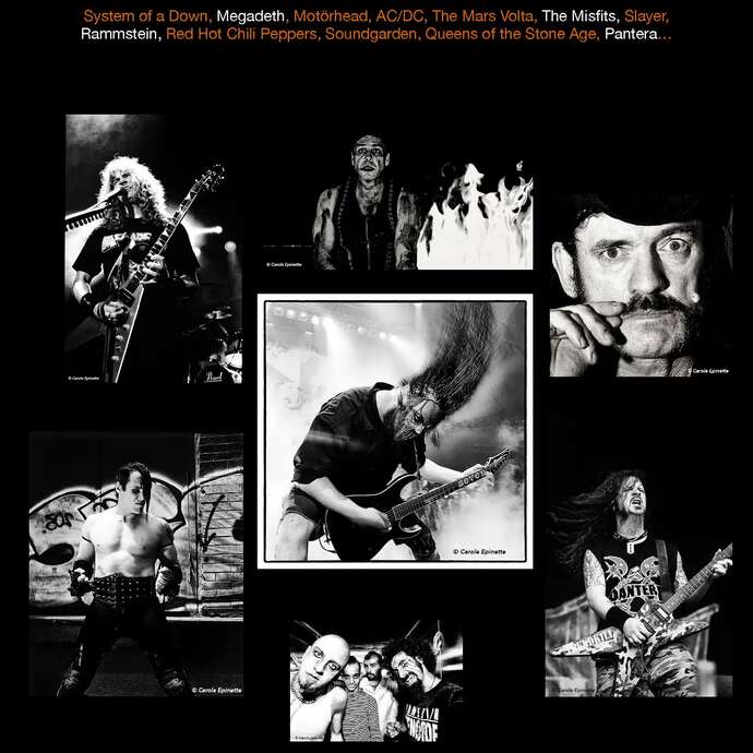 Exposition ; Rock / Métal 90's