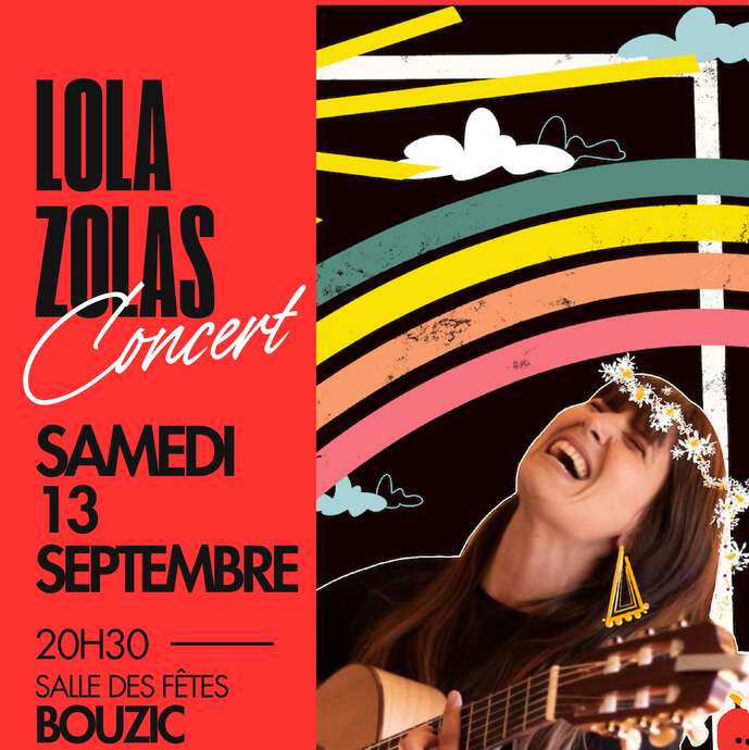 Concert de Lola Zolas à Bouzic
