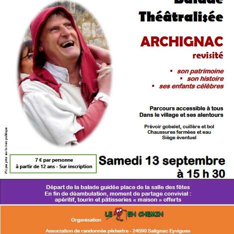 Balade théatralisée à Archignac