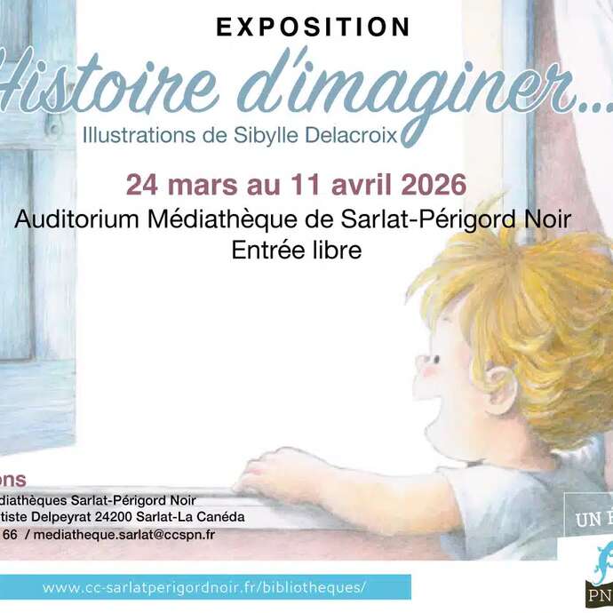 Exposition : "Histoire d'Imaginer" de Sybille Delacroix