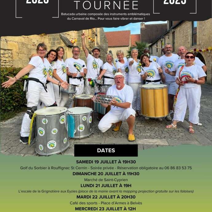 Concert Batuk'action à Belvès