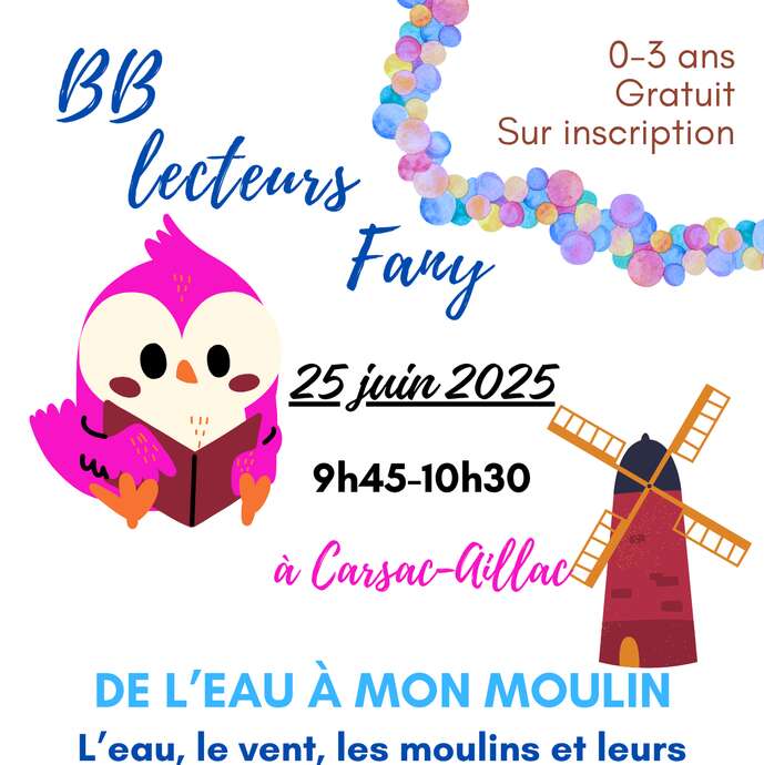 BB Lecteurs « de l'eau [CARSAC]