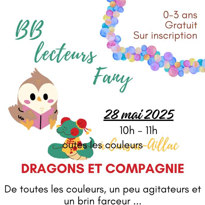 BB Lecteurs «Dragons et compagnie »  [CARSAC]