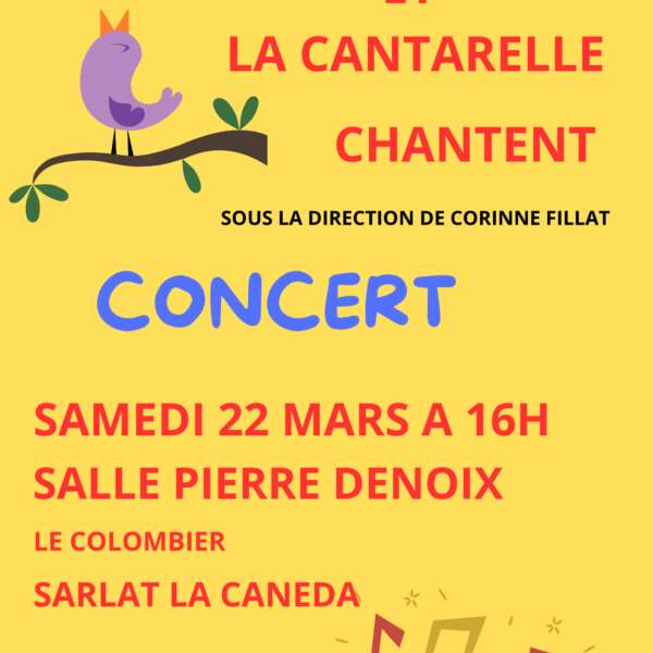 Concert Donna Cori et la Cantarelle chantent