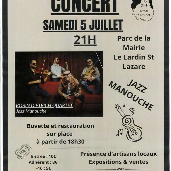 Concert Robin Dietrich Quartet