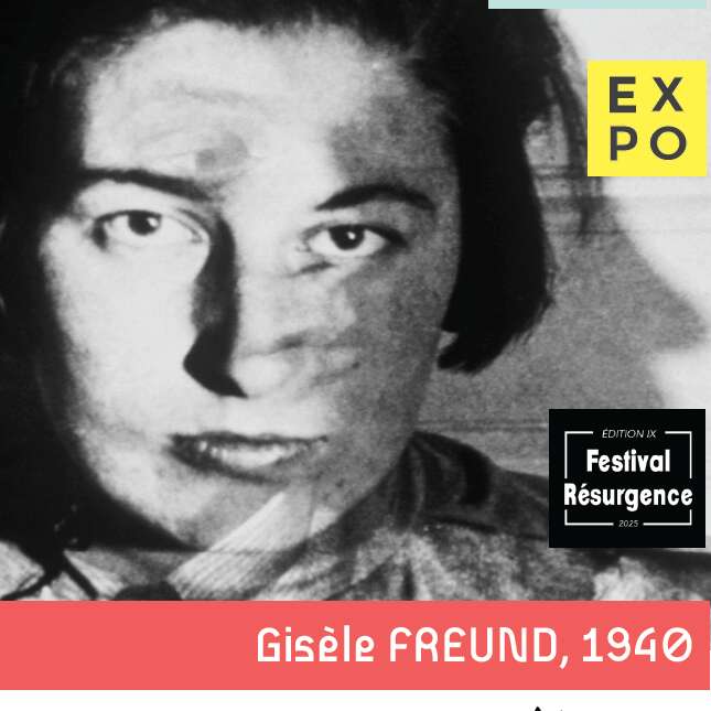 Expo « Gisèle Freund, 1940 » à la Gare Robert Doisneau