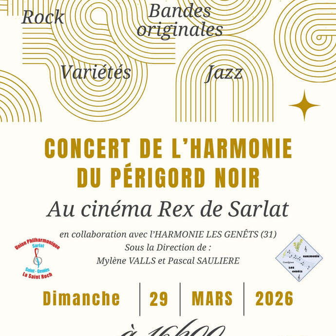 Concert de l'Harmonie du Périgord Noir