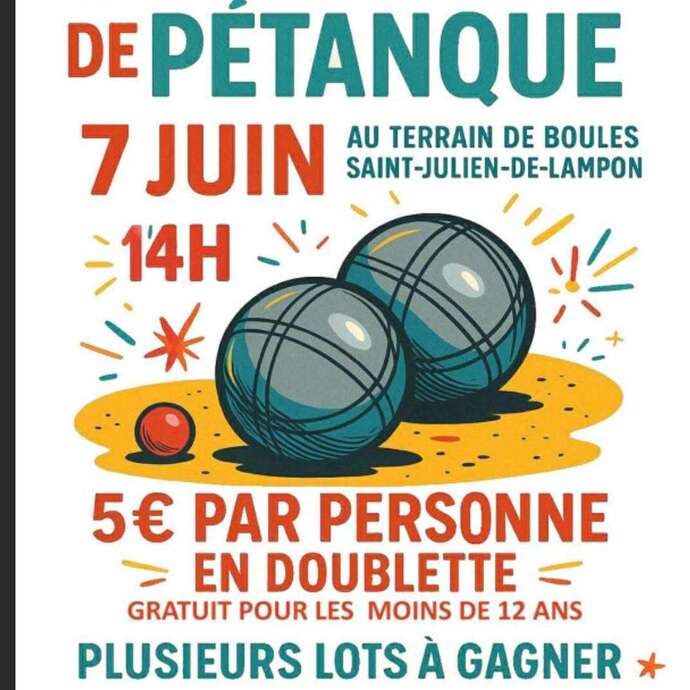 Concours de pétanque Concours de pétanque