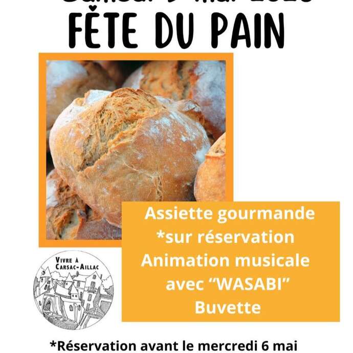 Fête du pain à Carsac-Aillac