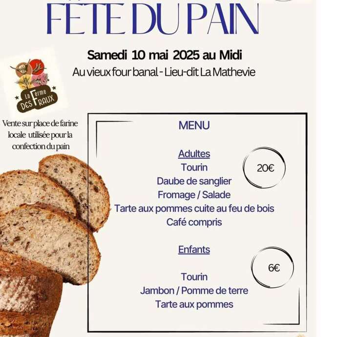 Fête du pain à Saint Julien de Lampon