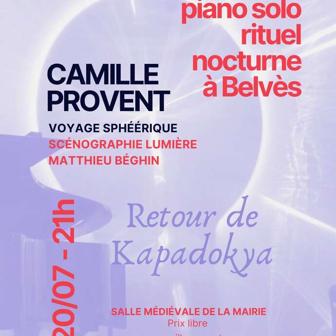 Piano solo à Belvès