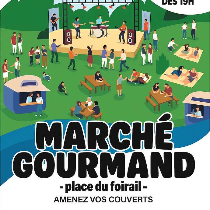 Marché Gourmand à Saint-Julien-de-Lampon