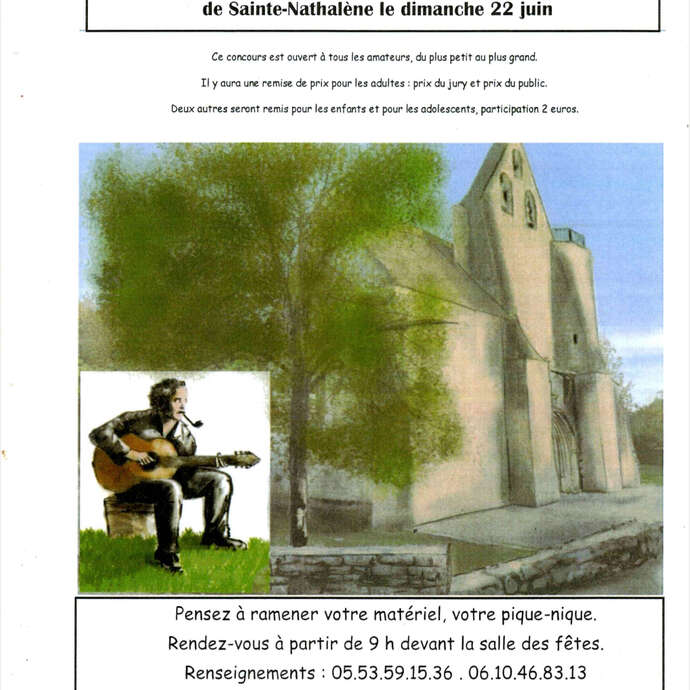 Concours de dessin, peinture