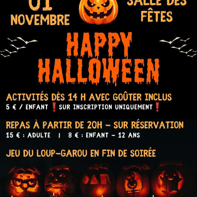 Happy Halloween à Marcillac Saint-Quentin