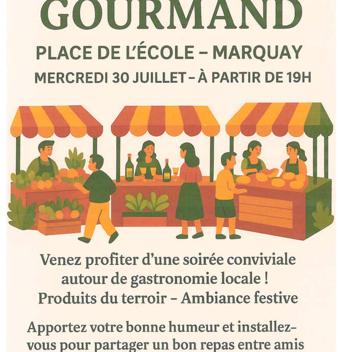 Marché gourmand