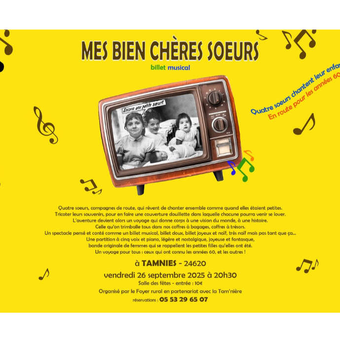 Soirée théatre "Mes bien chères soeurs"