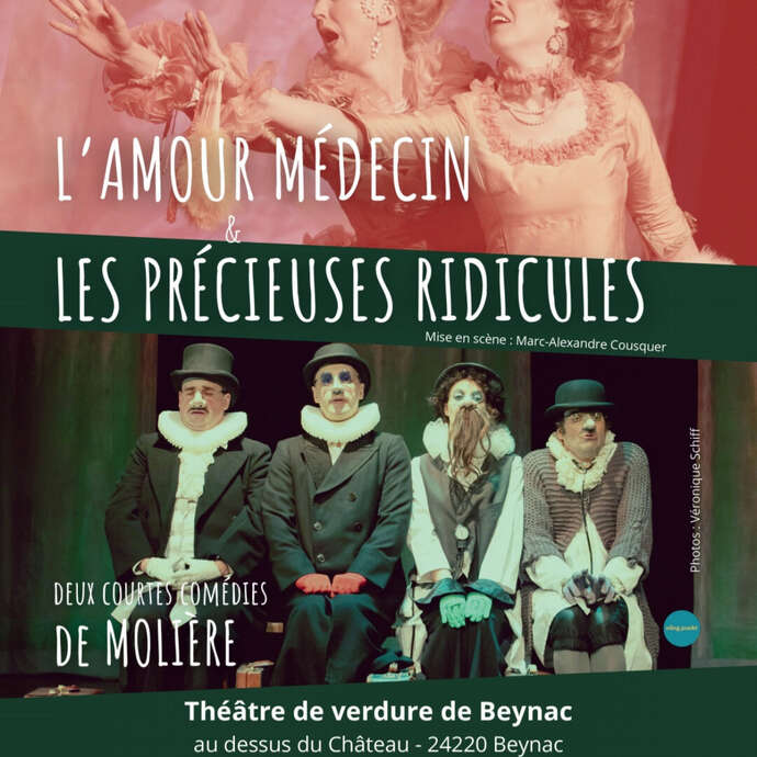 Théâtre : L'amour Médecin & Les Précieuses Ridicules