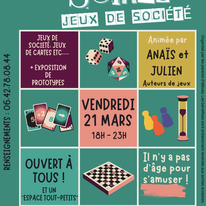 Soirée Jeux de société