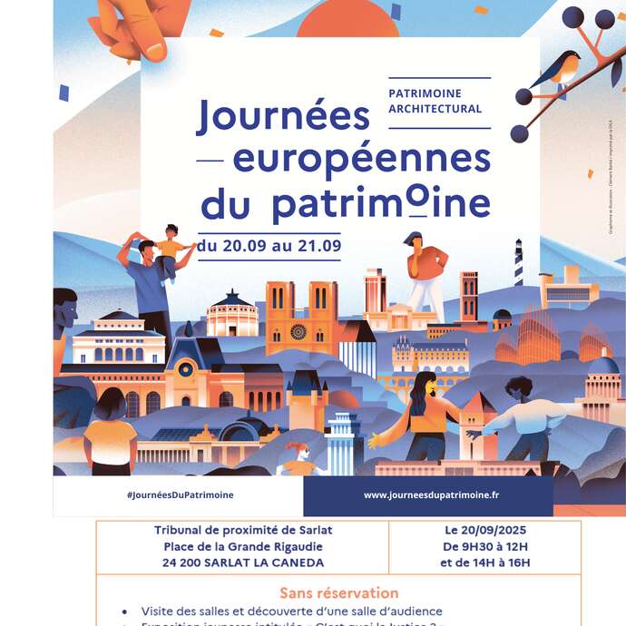 Journées du Patrimoine - Visite du tribunal