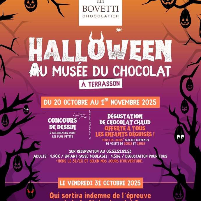 Halloween au Musée du Chocolat Bovetti