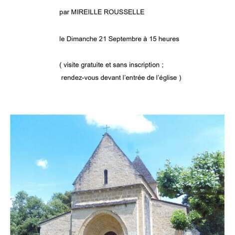 Carsac : visite commentée de l'église