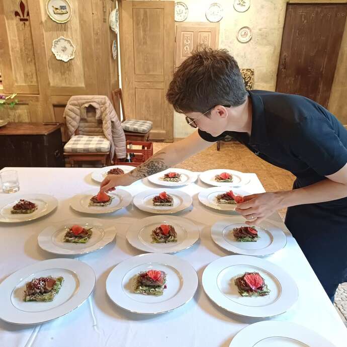 Visite guidée et repas aux chandelles - Châteaux en fête
