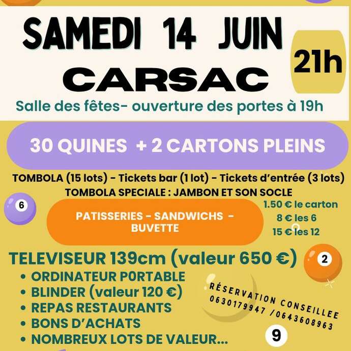 Loto à CARSAC-AILLAC