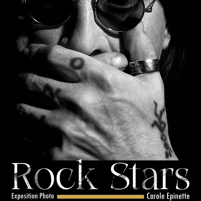 Exposition photo "Rock Stars" par Carole Epinette