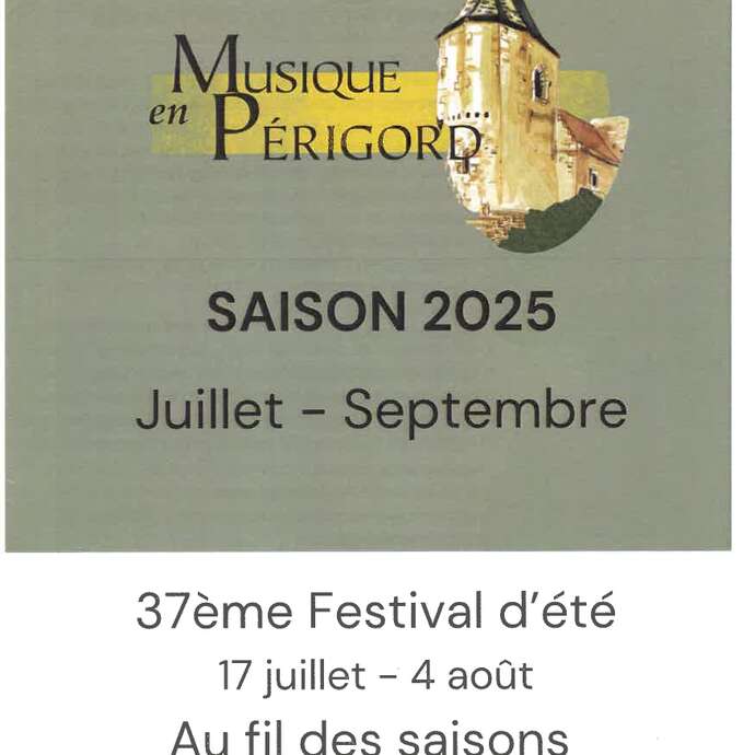 37ème Festival Musique en Périgord - Concert apéritif