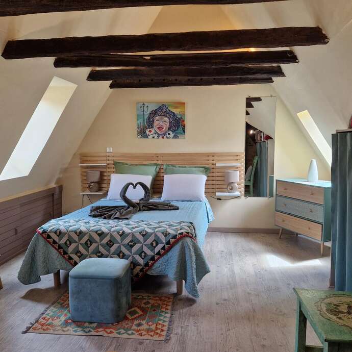 Studio climatisé, le Flamboyant vert à Sarlat