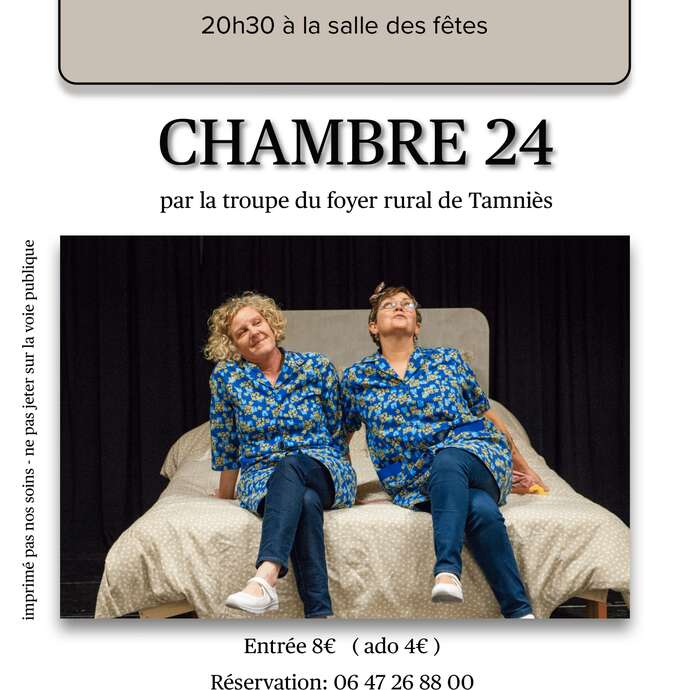 Soirée théatre "Chambre 24"