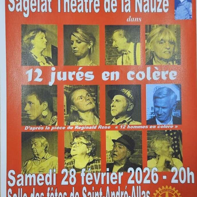 Théâtre : "12 Jurés en colère"