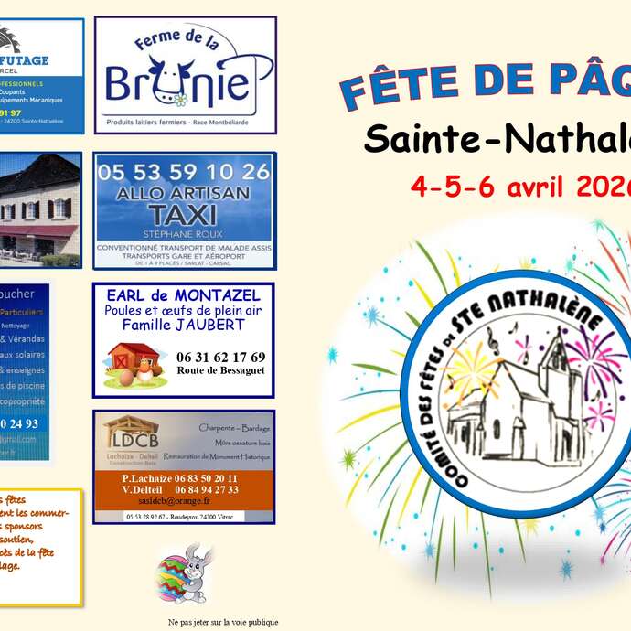 Fête de Pâques à Sainte-Nathalène