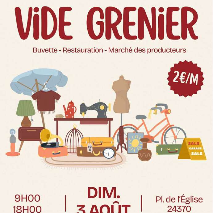 Vide-grenier Calviac-en-Périgord