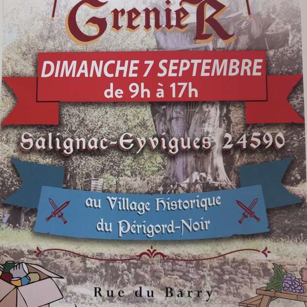 Vide-grenier à Salignac - Village Historique du Périgord Noir