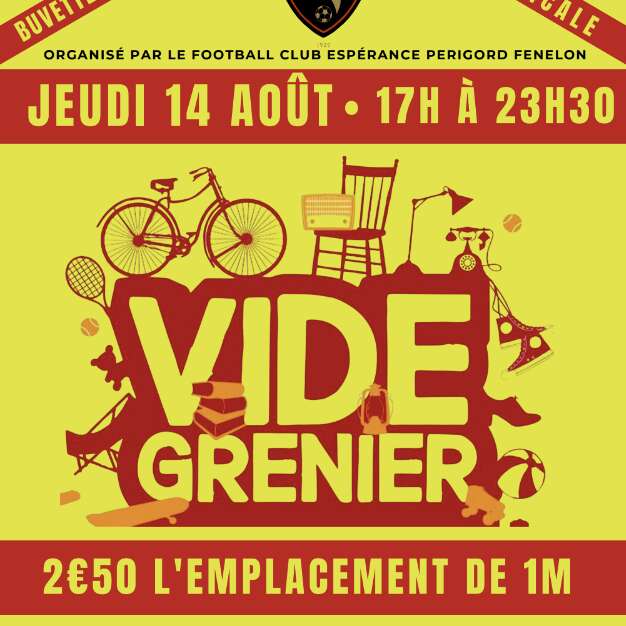 Vide grenier nocturne Saint Julien de Lampon