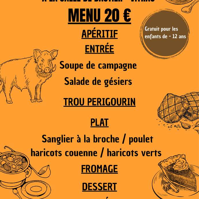 Repas de Chasse : Entente Chasse Vitracoise