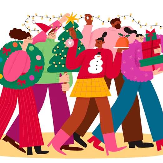 Déambulation conviviale du Père-Noël